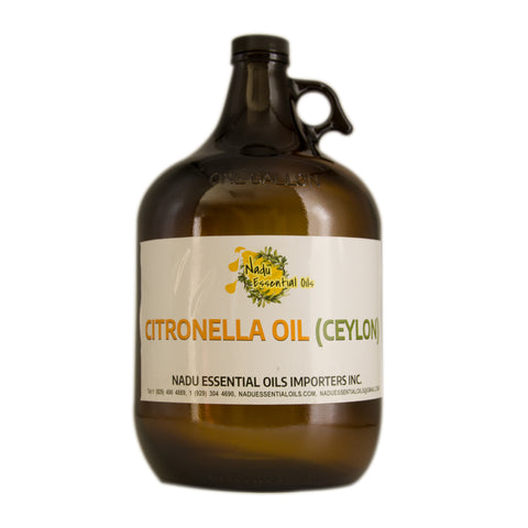 Ceylon Citronella 100% Pure Essential Oil 1 Gallon - Wholesale